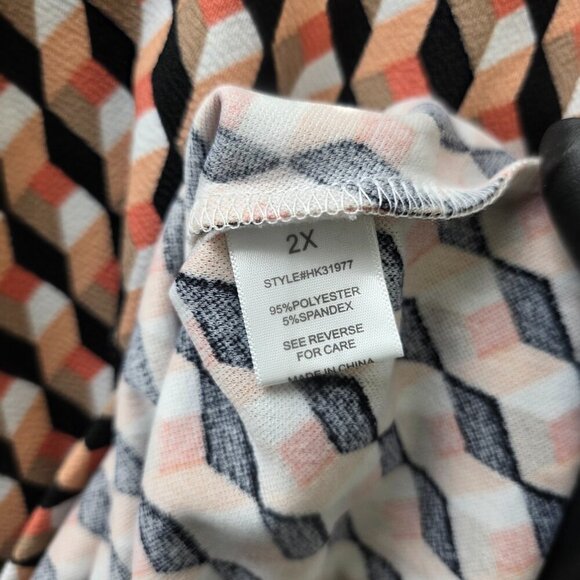 Kathy Ireland Beaded Top 2X NWT - Picture 8 of 11